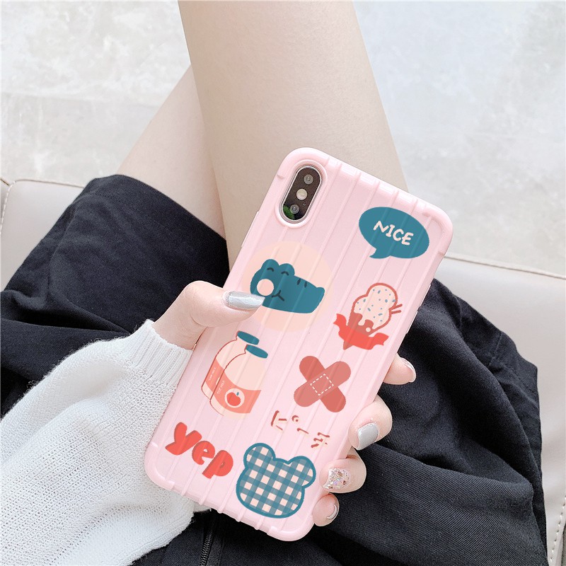 Ốp lưng iphone YEP sọc 3D chống va đập 5/5s/6/6plus/6s/6splus/7/7plus/8/8plus/x/xs/11/12/pro/max/plus/promax | BigBuy360 - bigbuy360.vn