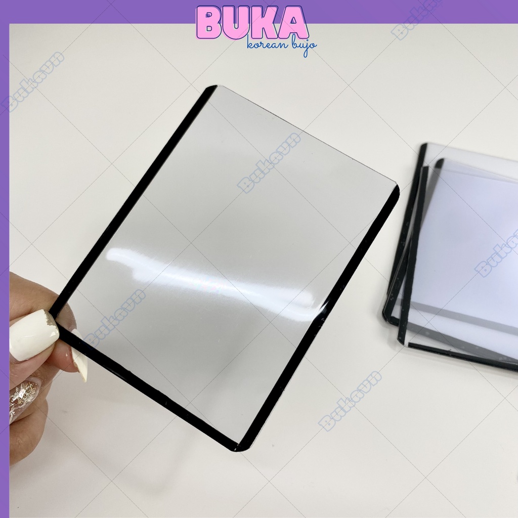 Toploader Buka kích thước A7 - B8 đựng card ảnh idol Kpop, đựng card Anime lẻ 1 chiếc