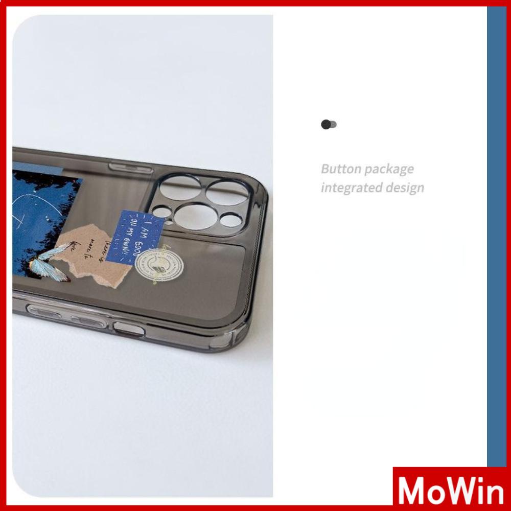 Ốp Điện Thoại Silicon Dẻo Trong Suốt Viền Vuông Bảo Vệ Camera Cho iPhone 13 Pro Max iPhone 12 Pro Max iPhone 11 iPhone 7 Plus