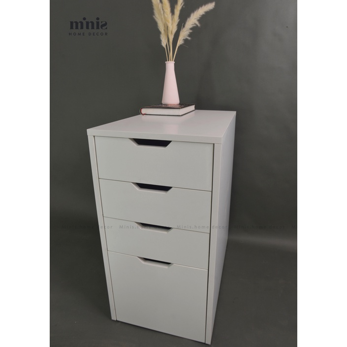 ALEX Tủ hộc kéo, Minis đã lắp đặt sẵn, bảo hành 12 tháng