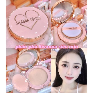 Phấn phủ siêu mịn Sivanna Flawless Stay Powder Foundation