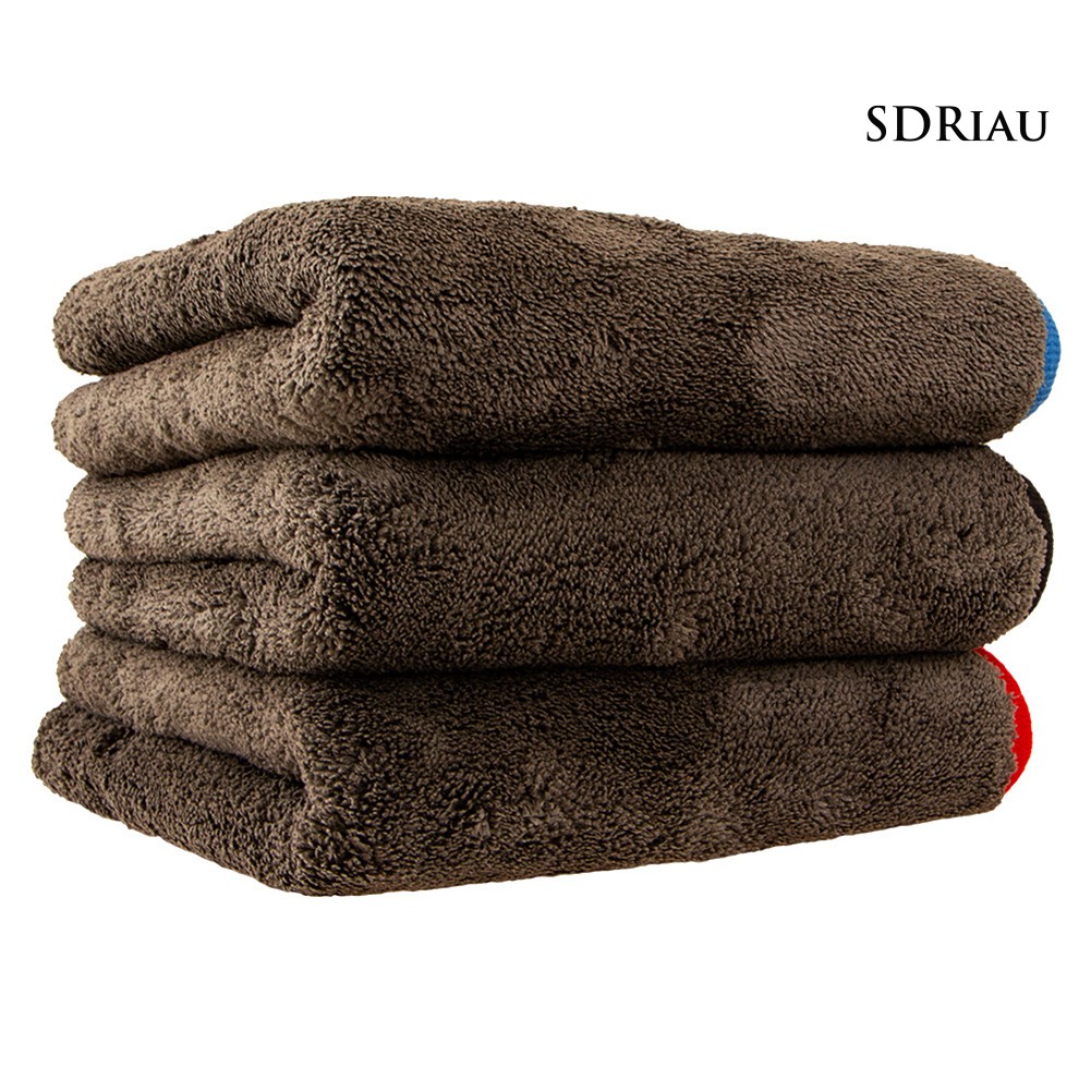 Khăn lau xe bằng vải sợi nhỏ 1200gsm thấm hút tốt tiện dụng