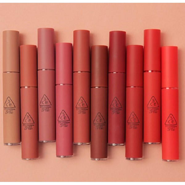 [ HOT - BẢNG MÀU MỚI ] SON 3CE VELVET LIP TINT CHÍNH HÃNG - VỀ THÊM 5 MÀU MỚI | BigBuy360 - bigbuy360.vn
