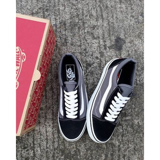 Giày Vans Old Skool xám đen