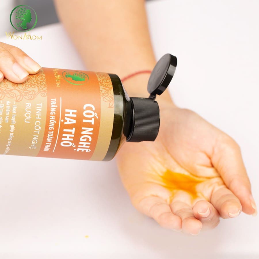 [CHÍNH HÃNG WONMOM] CỐT NGHỆ HẠ THỔ DƯỠNG TRẮNG DA TOÀN THÂN TỰ NHIÊN, AN TOÀN WONMOM 200ML – CỐT NGHỆ DƯỠNG DA