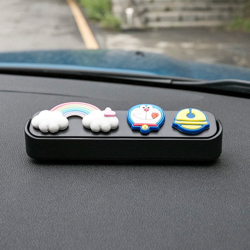 🥰Hai mặt! Thẻ Ghi Số Điện Thoại Đỗ Xe Tạm Thời Hình Mickey Minnie Donald Xương Rồng Hoạt Hình Đáng Yêu