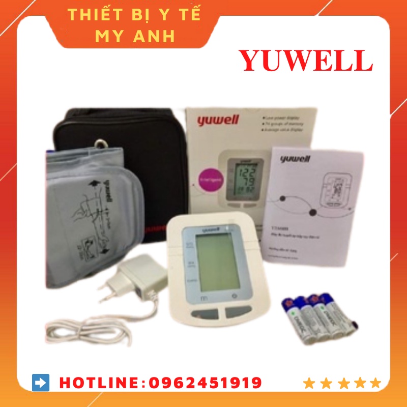 Máy đo huyết áp YUWELL YE660B _ Chính xác,tiện lợi.