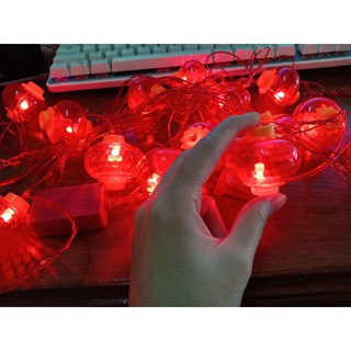 Dây led Đèn Lồng đỏ