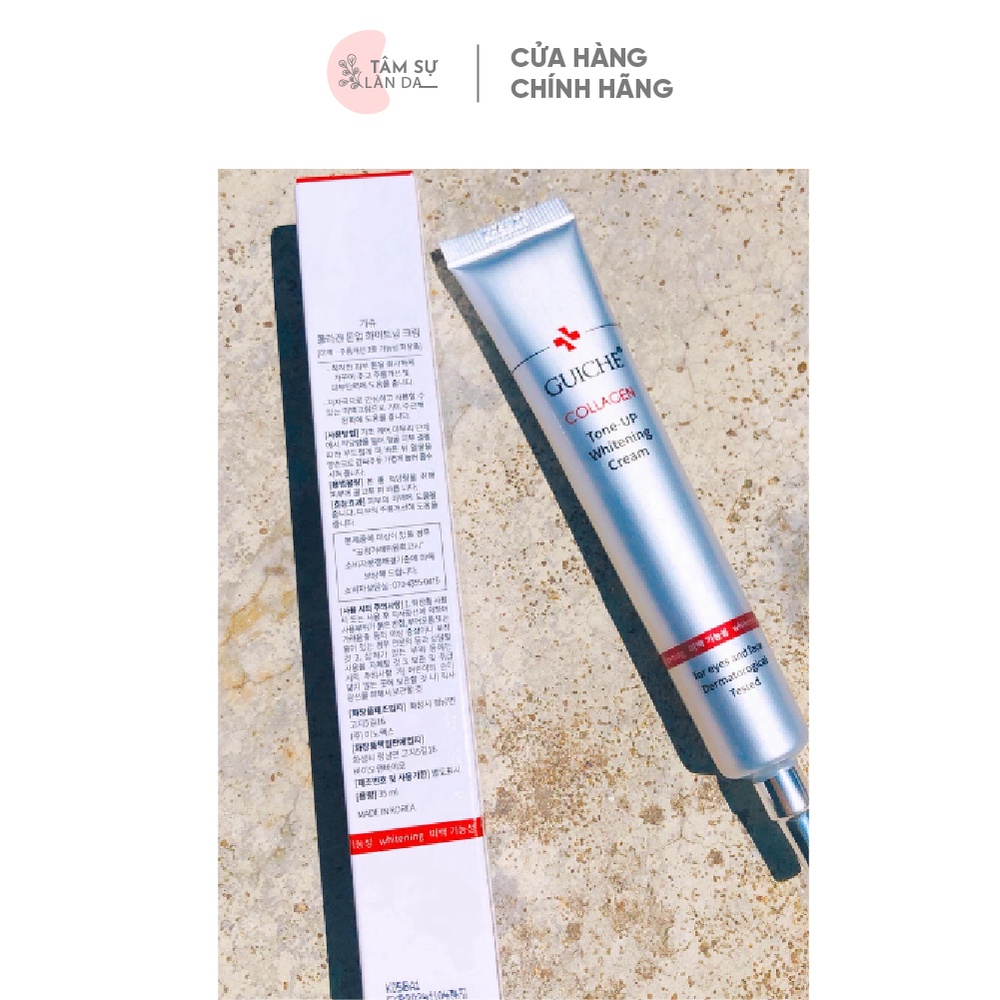 Kem Dưỡng Trắng Nâng Tone Chống Lão Hóa GUICHE Collagen Tone Up Cream 35ml