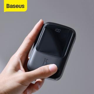 Cục Sạc Dự Phòng Baseus 15w 10000mah Có Dây Cáp Loại C Cho Iphone