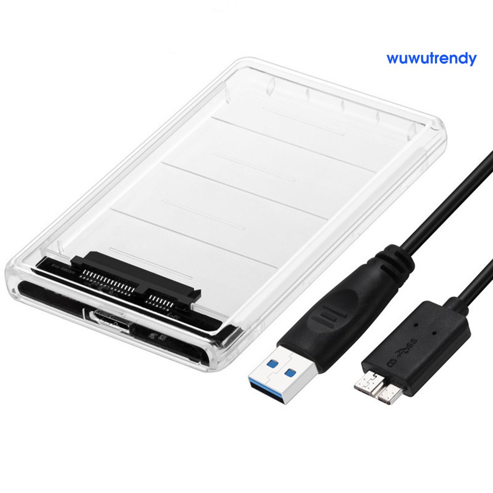 Hộp Đựng Ổ Cứng SSD 2.5 inch Chuyển Đổi USB 3.0 Sang SATA Tốc Độ Cao | BigBuy360 - bigbuy360.vn