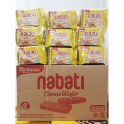 (sỉ) Thùng 12 Túi Bánh Xốp Nabati phô mai 20g/ gói (120 gói)