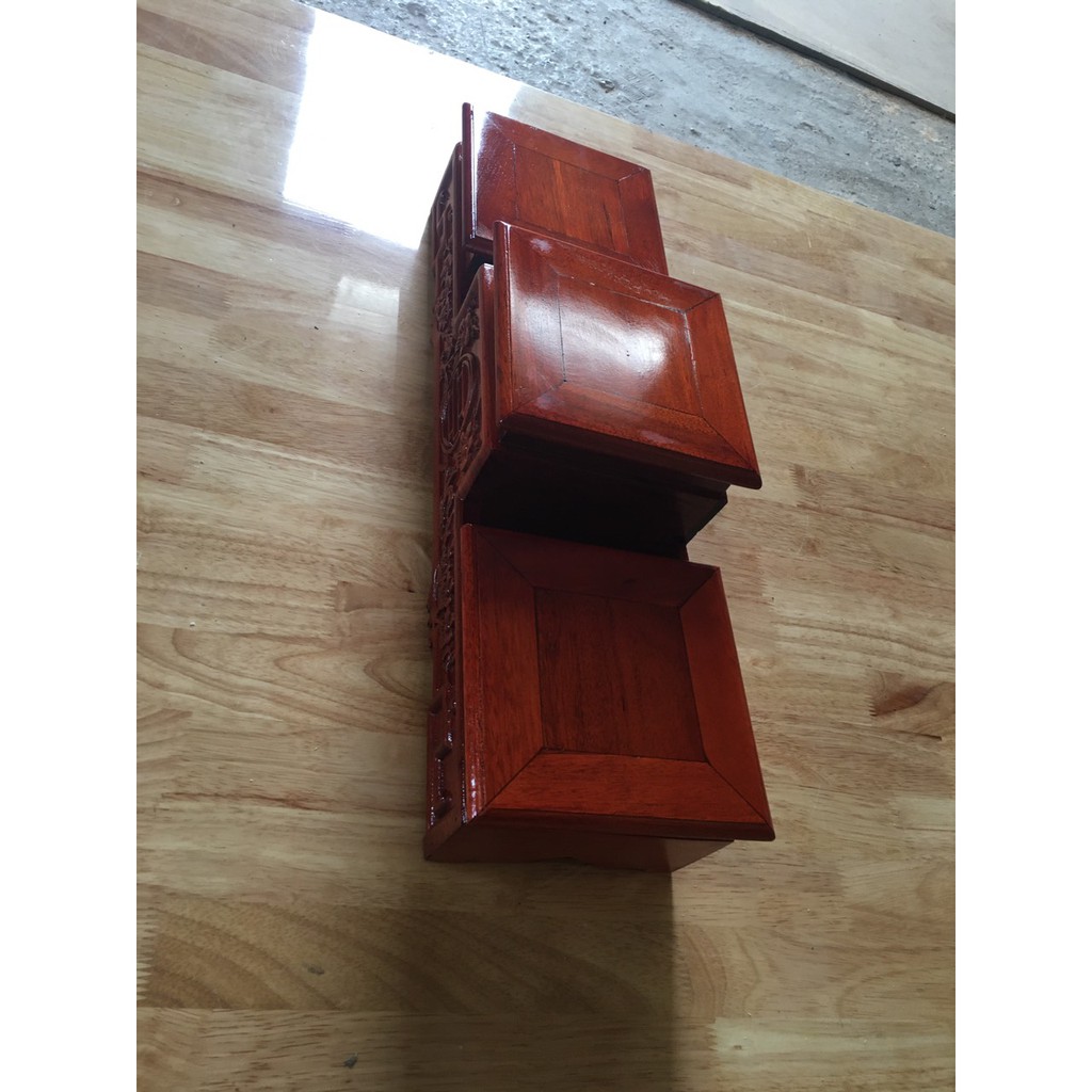 Tam Cấp Gỗ Hương cao cấp các cỡ