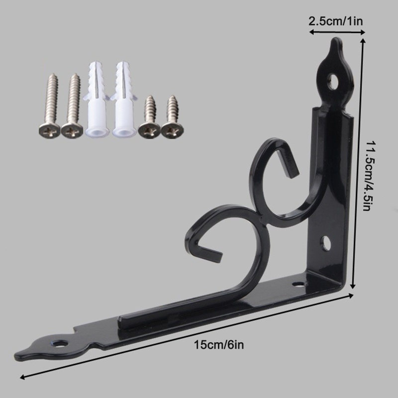 1 Cặp Giá Đỡ Kệ Bằng Kim Loại Hình Tam Giác