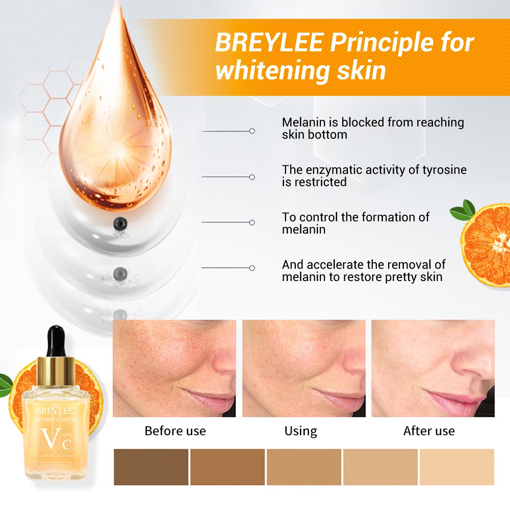 ( Bb221 ) Serum sáng da Breylee se khít lỗ chân lông Vitamin C 30% 40ml ( Linhnam_SPA )