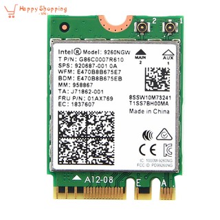Card Mạng Không Dây Dual Band-Ac 9260 Cho Intel 9260ngw Ngff 802.11ac