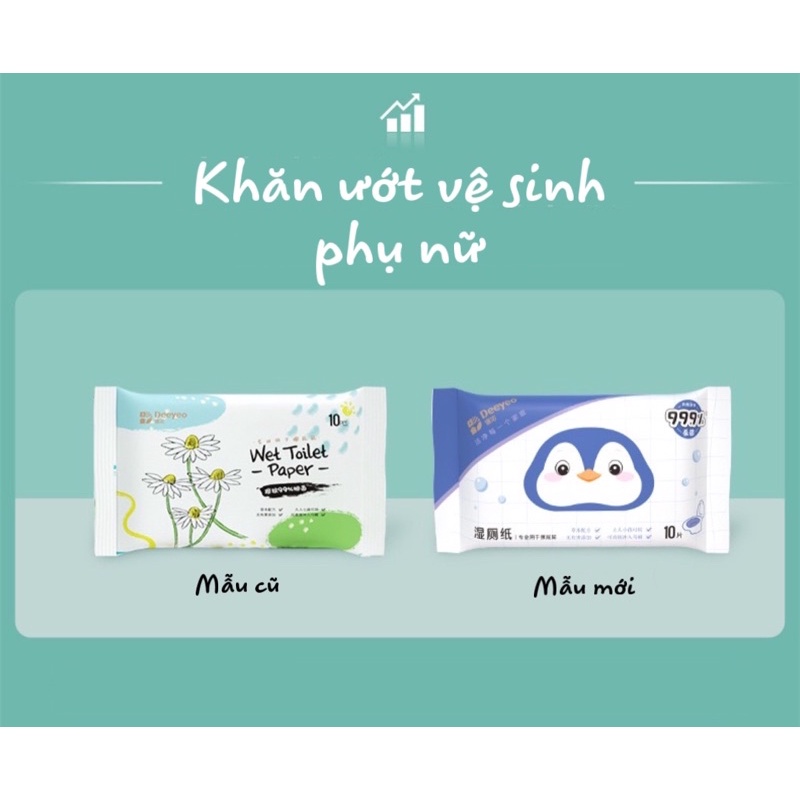 Khăn giấy ướt phụ khoa dành cho phụ nữ