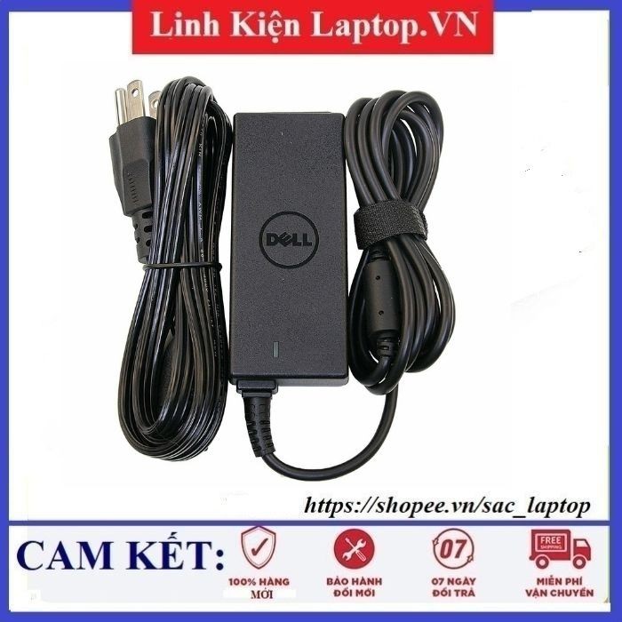 ⚡️ Sạc Laptop Dell 19.5v - 2.31a - 45w Chân kim nhỏ