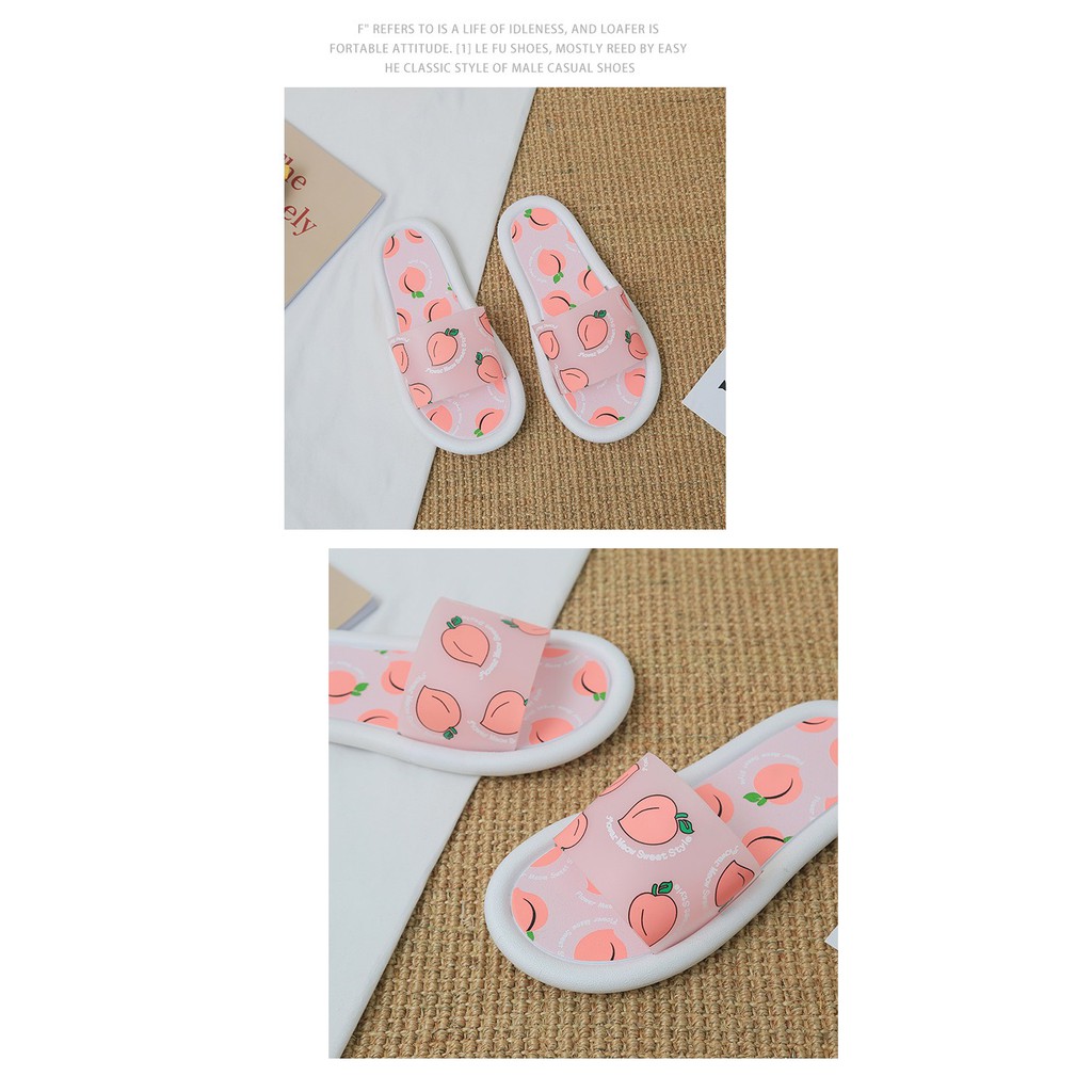 Dép Đi Trong Nhà Chống Trượt Họa Tiết Trái Cây Dễ Thương Cho Nữ hàng nhập khẩu | BigBuy360 - bigbuy360.vn