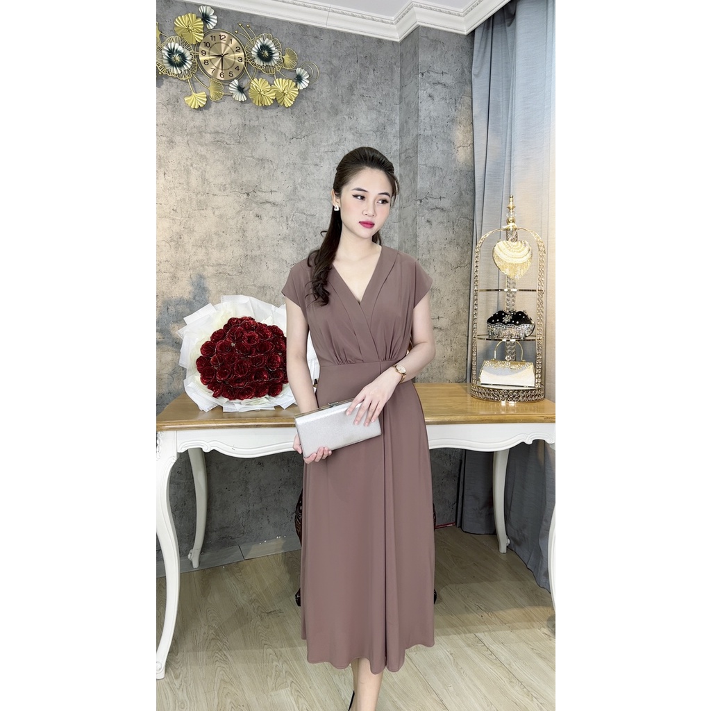 Đầm Trung Niên   Trẻ Trung Thiết Kế Trang Nhã Thanh Lịch Bigsize Đi Làm Đi Tiệc Cho Bà Cho Mẹ U50