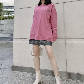 Hoodie nữ thêu Basic- Cotton 100%