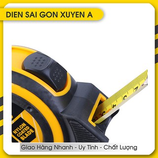 Thước cuộn thép nền vàng Ingco HSMT0810
