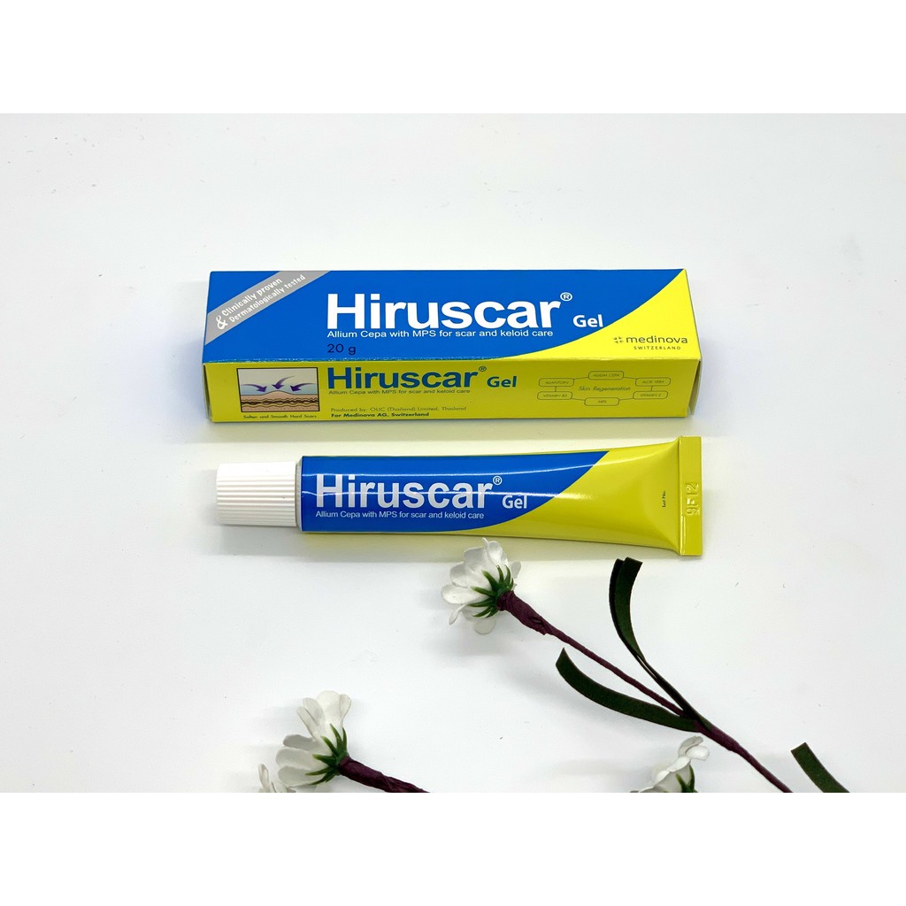 GEL HỖ TRỢ LÀM MỜ SẸO HIRUSCAR 20G- Minpharmacy