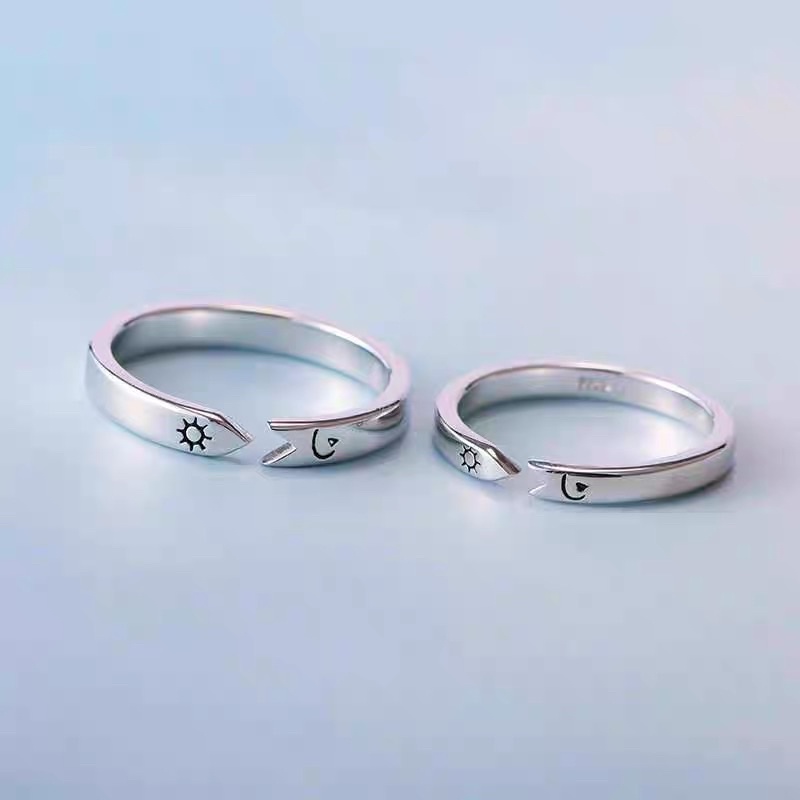 Nhẫn cặp đôi mũi tên tình yêu