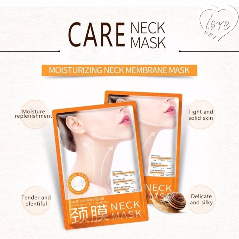 [Hàng mới về] Mặt nạ dưỡng vùng da cổ dưỡng ẩm chăm sóc hiệu quả | BigBuy360 - bigbuy360.vn