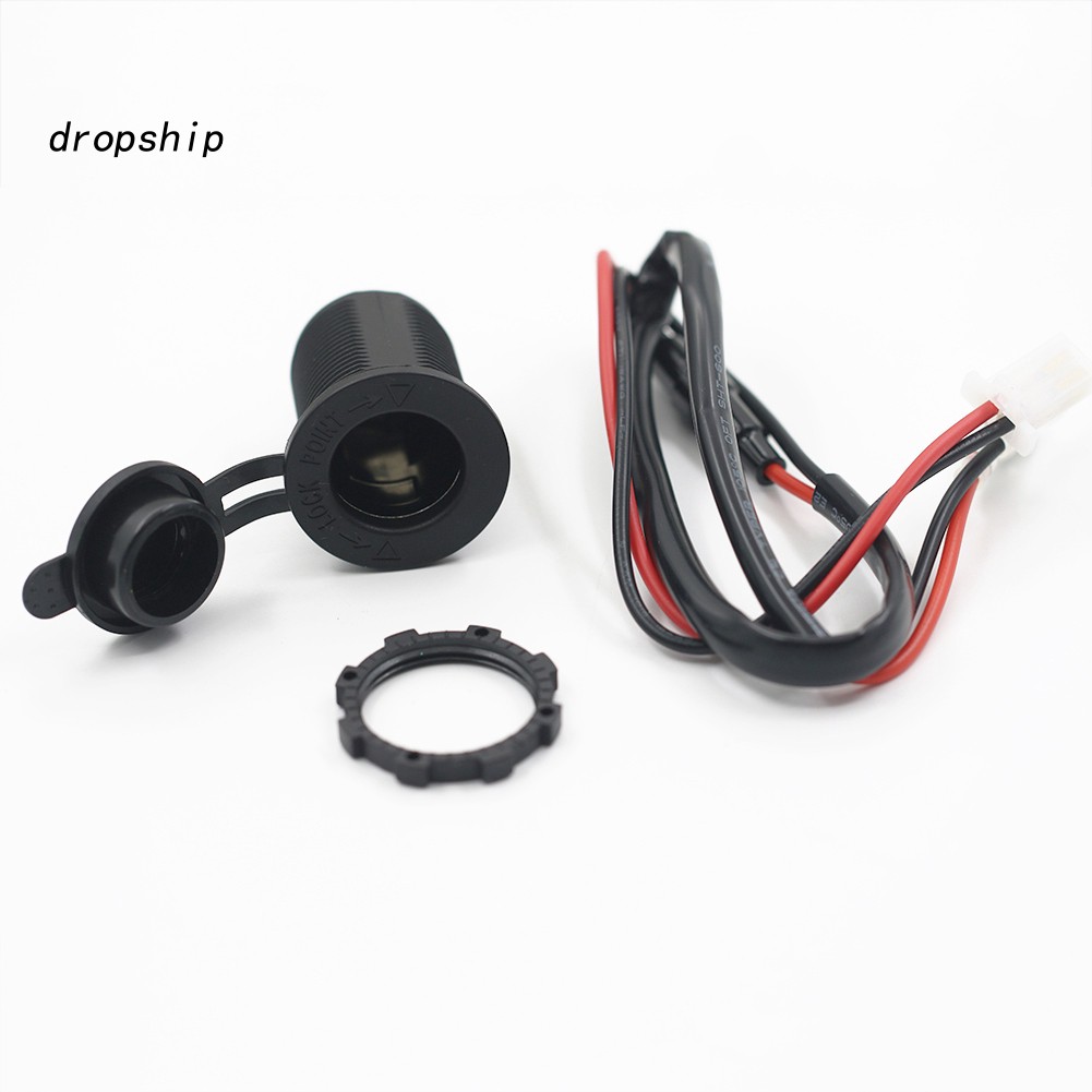 Tẩu sạc B' Dp chống nước 12V-24V chuyên dụng cho xe hơi/xe máy