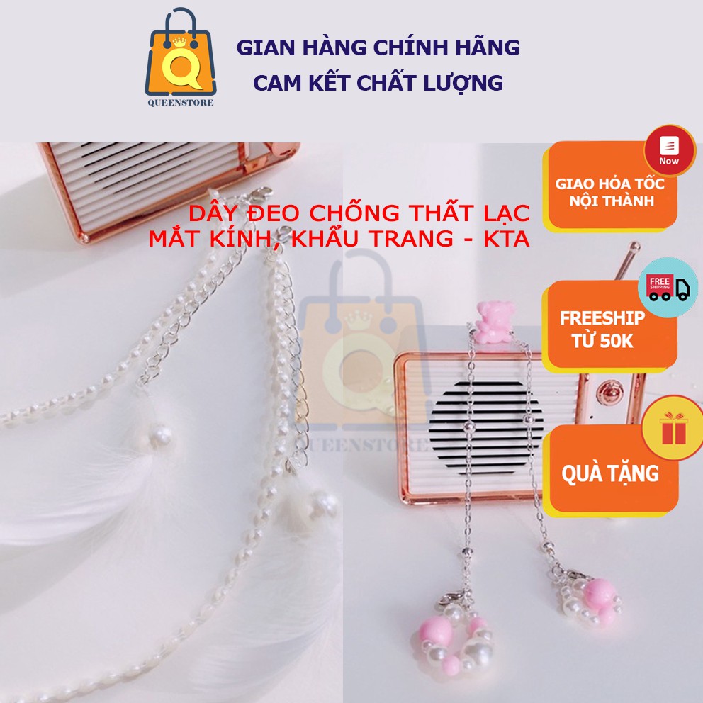 Dây Đeo Chống Thất Lạc Mắt Kính Khẩu Trang Phong Cách Hàn Quốc Thiết Kế bởi KTA - QueenStore Hàng Cao Cấp