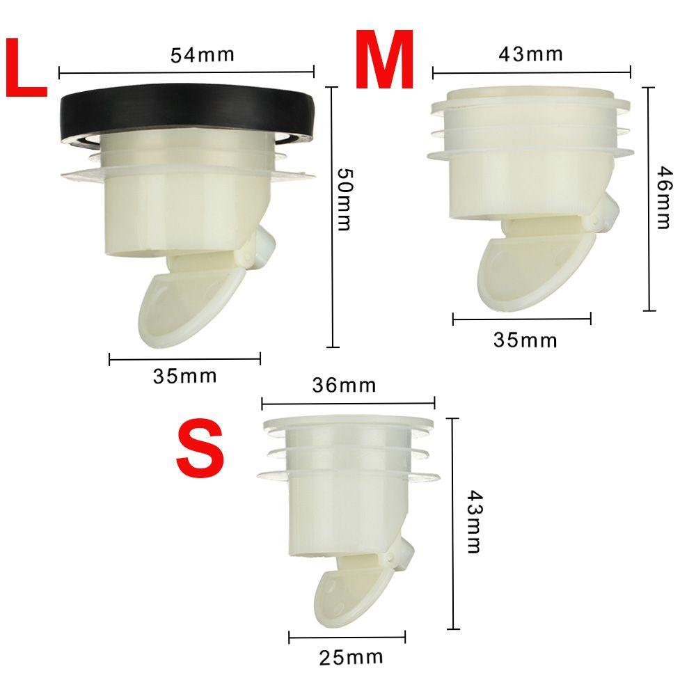 Set 5 Nắp Đậy Cống Thoát Nước Một Chiều Chống Côn Trùng Tiện Dụng