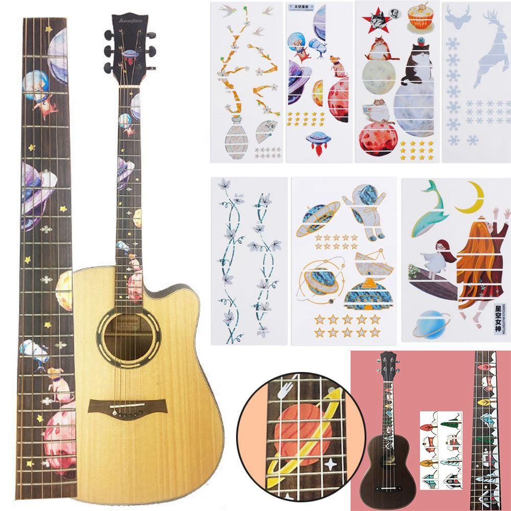 Miếng Dán Nhiều Phong Cách Cây Nhạc Cụ Heceh