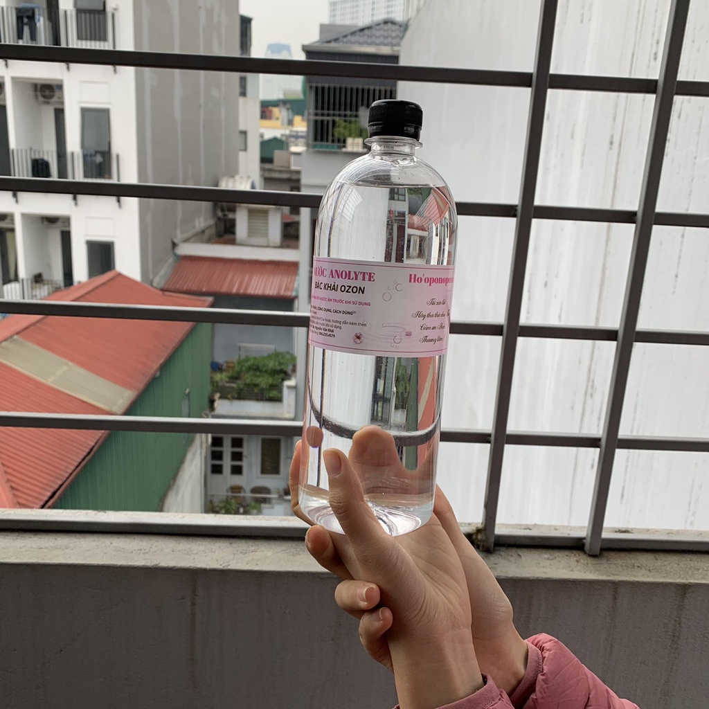 Nước Anolyte Bác Khải Ozon - Dung Tích 350ml, 1lít