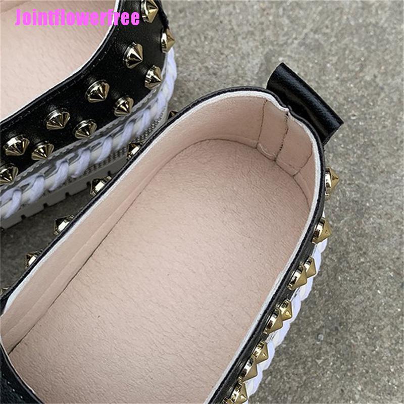 JSS Women Stitching Sewing Soles Flats Shoes Sneakers Sports Slip On Loafers Shoe JSS