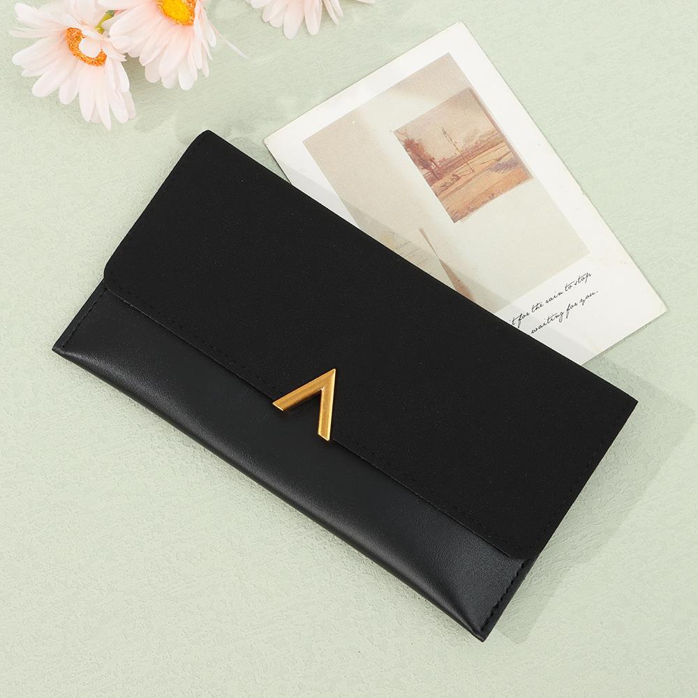 MIHAN1 Ví Da Cầm Tay Hình Bao Thư Cho Nữ