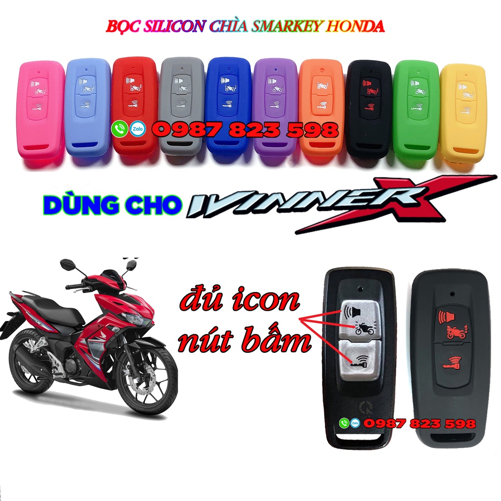 Bọc Chìa Khoá Smartkey Honda Winner X 2022 - Bọc Chìa Winner X V3