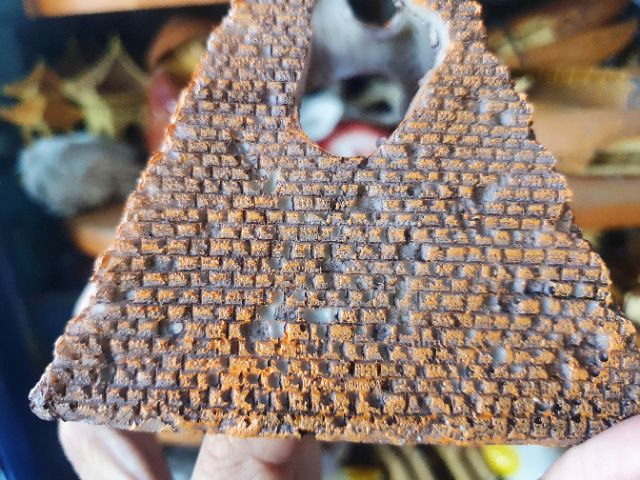 KIM TỰ THÁP TRANG TRÍ HỒ CÁ NON BỘ 12x11x13cm