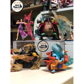 Set 4 Mô Hình Nhân vật Marshall D. Teach, Boa Hancock, Jinbe, Crocodile - One Piece