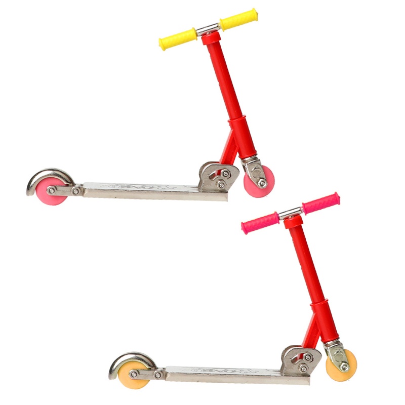 Wmmb Bộ Đồ Chơi Xe Scooter Điện Tử Mini Bằng Hợp Kim Để Bàn DIY Vui Nhộn Cho Bé Trai Bé Gái