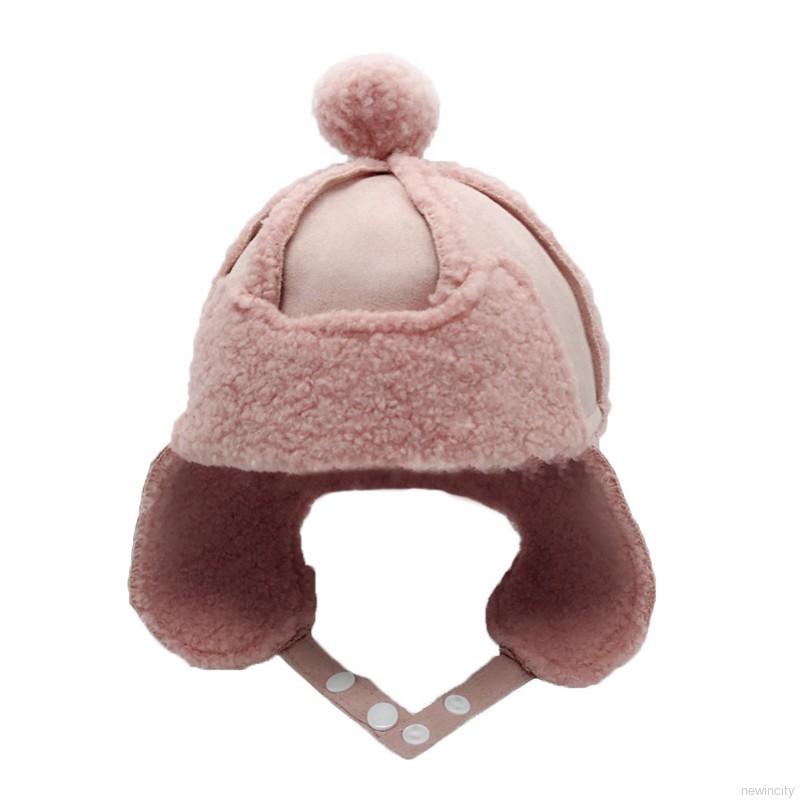 Mũ len tai thỏ dễ thương cho bé trai và gái