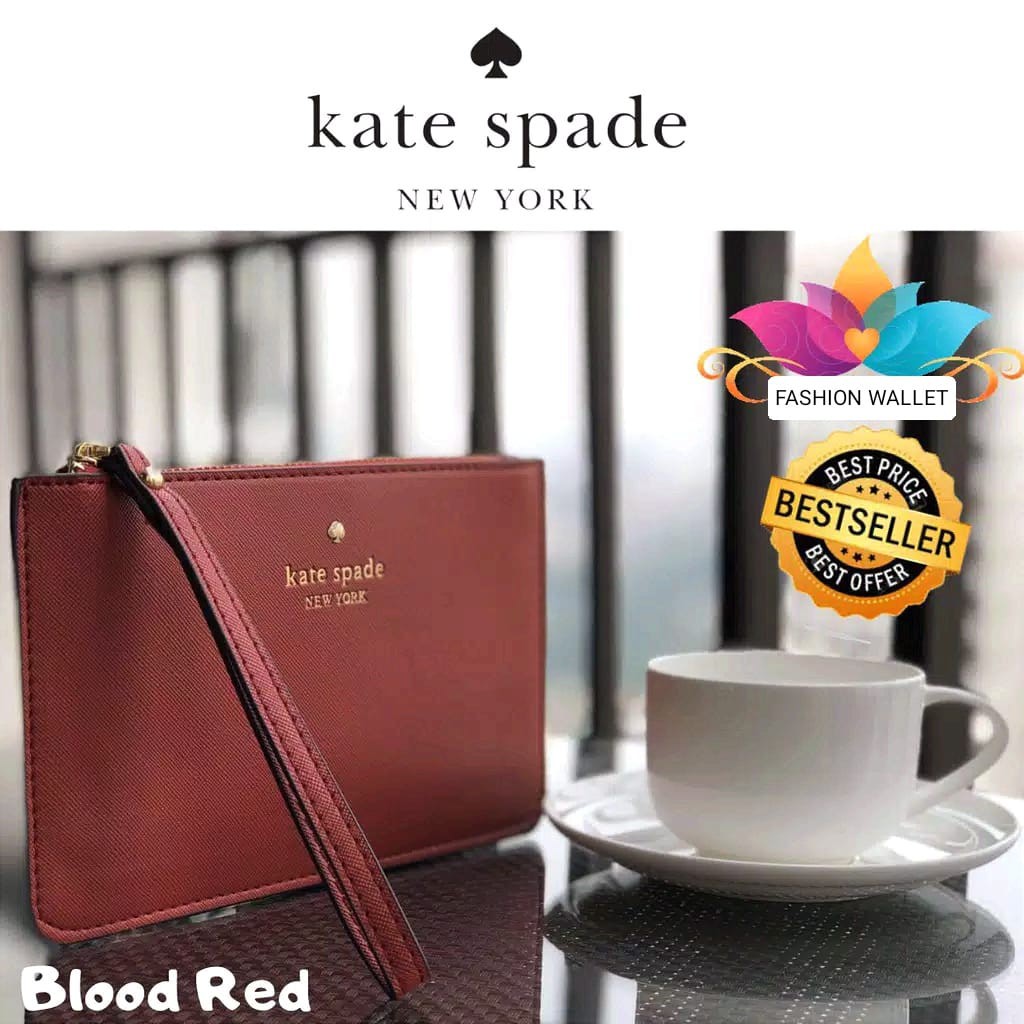 Cửa hàng - KATE - KATE SPADE SMALL LZIP BIFOLD Only 1420