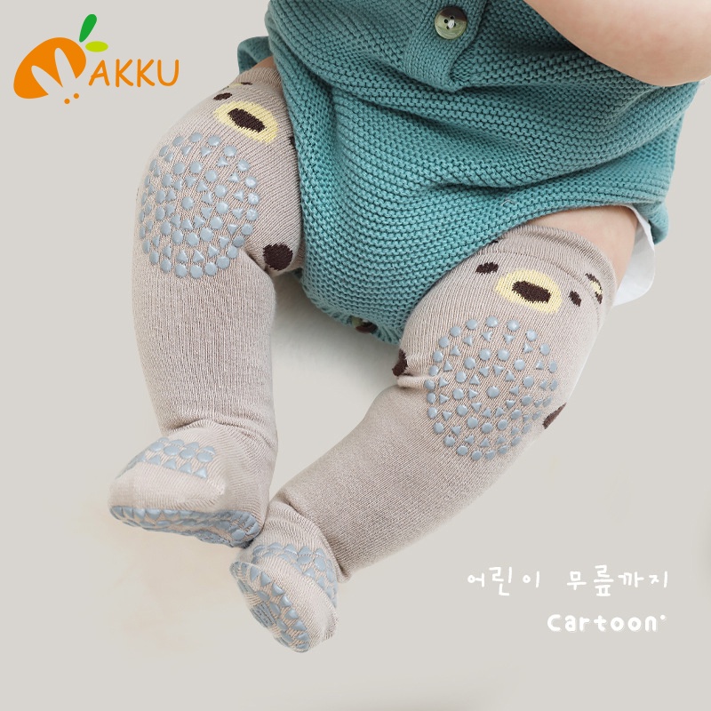 Vớ Chống Trượt Họa Tiết Hoạt Hình Thời Trang Thu Đông Cho Bé