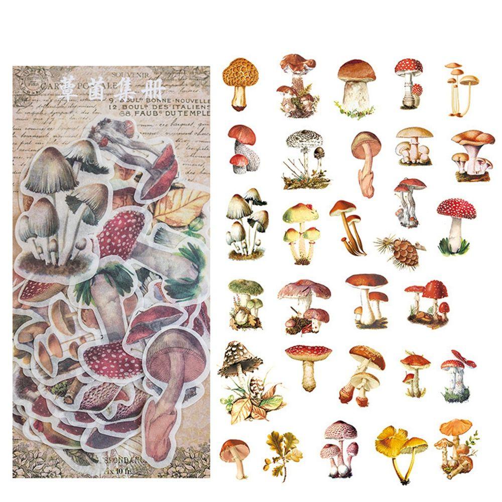 Set 60 Sticker Giấy Washi Dán Trang Trí Sổ Lưu Niệm Hình Hoa Lá