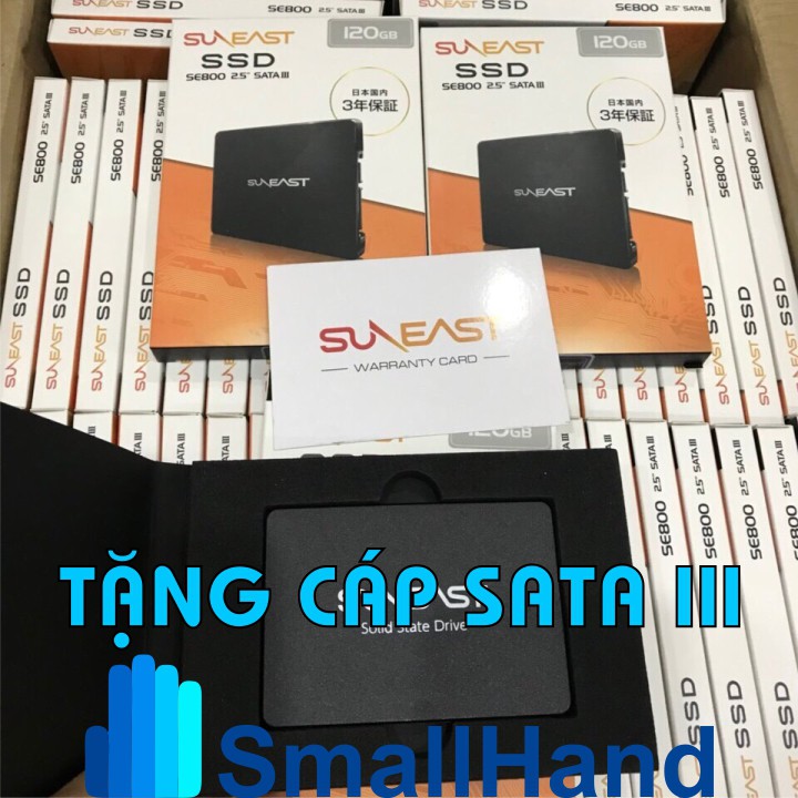 Ổ cứng SSD SunEast 480GB/240GB/120GB nội địa Nhật Bản – CHÍNH HÃNG – Bảo hành 3 năm – Tặng cáp dữ liệu Sata 3.0