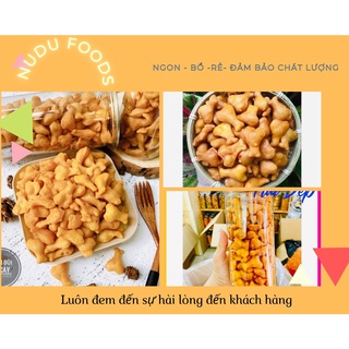 Bánh Đùi Gà Cay 200g loại Đặc Biệt - Món ăn vặt vừa ngon vừa rẻ thơm ngon nhà Nudufoods