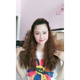 tóc cột xù quấn dây