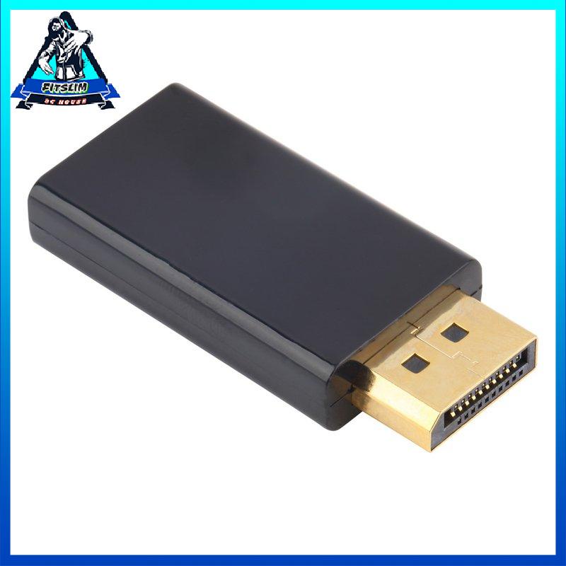 [Fitslim] Display Port DP Male To HDMI-compatible Female Adapter Converter Adaptor