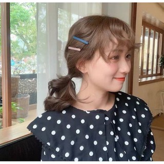 Kẹp tóc siêu mỏng phong cách dễ thương năng động (giao màu ngẫu nhiên)