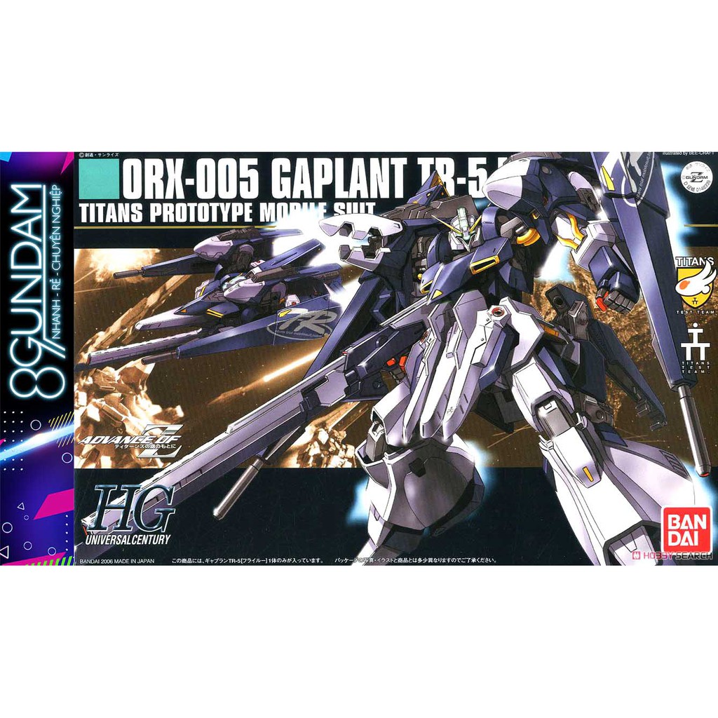 Mô Hình Lắp Ráp HG UC Gaplant TR-5 [Hrairoo]